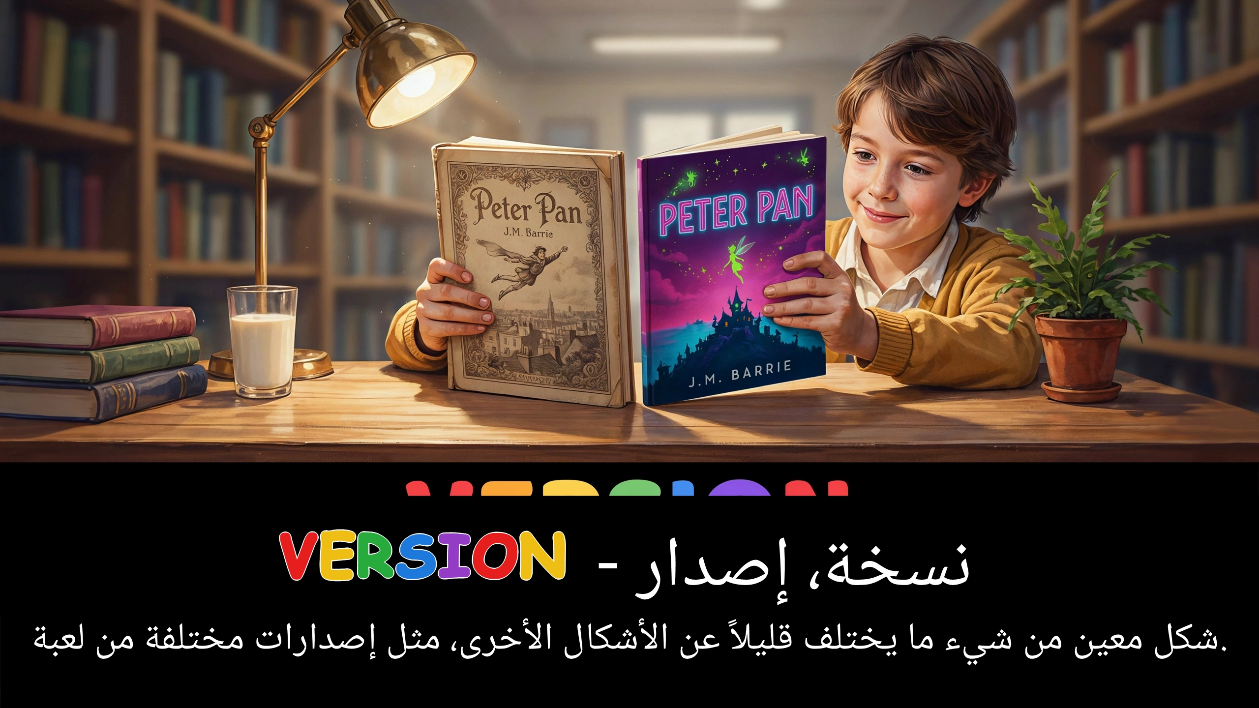 Arabic Illustration for version